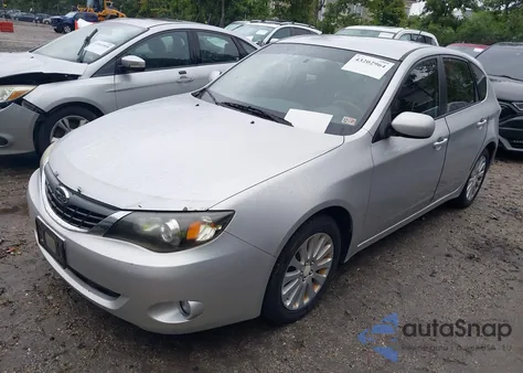2008 Subaru Impreza 2.5I из США, поврежденный, VIN JF1GH61638H814305